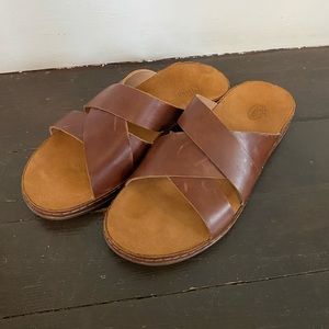 Chaco Leather Slide Sandal